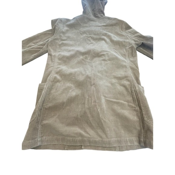 Lauren Jeans Co. Ralph Lauren Brown Corduroy Toggle Jacket M Hooded - Picture 2 of 6